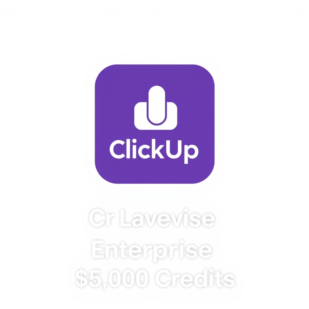ClickUp 1 Year Enterprise + $3,000 Credits
